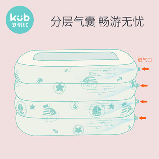 KUB 可优比 婴儿充气游泳池 75*50*69cm（内径）