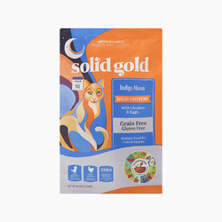 金丽高Solid Gold 金素 素力高成猫粮幼猫粮无谷物低敏配方全猫粮 加拿大进口  12磅/5.44kg
