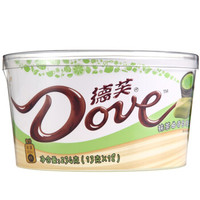 Dove 德芙 抹茶曲奇白巧克力234克/碗