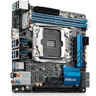 ASRock 华擎 X99E-ITX/AC 主板+赠品