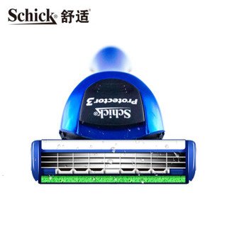  Schick 舒适 捍将3剃须刀 含2刀头