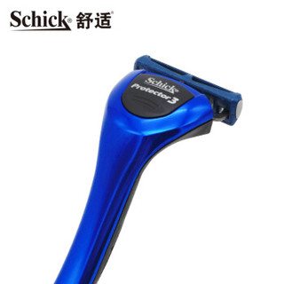  Schick 舒适 捍将3剃须刀 含2刀头