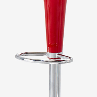 乐高赫曼 吧台椅 凳子 可升降靠背酒吧椅子旋转前台收银椅高脚凳红色LG-101