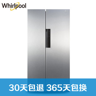 Whirlpool 惠而浦 BCD-602WDBZW 风冷变频 对开门冰箱 602L