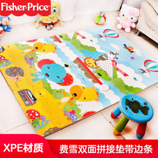 Fisher-Price 费雪 YG-8025 爬行垫 双面XPE拼图地垫 6片