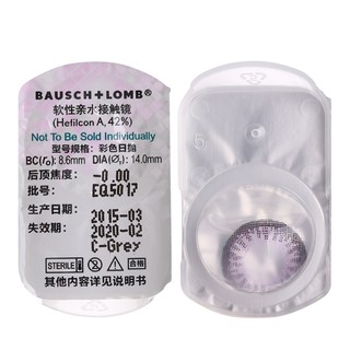 BAUSCH+LOMB 博士伦 日抛彩色隐形眼镜 10片装