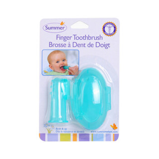 Summer Infant 婴儿硅胶指套牙刷（带收纳盒）