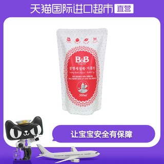 B&B 泡沫型奶瓶清洁剂 500ml*2袋