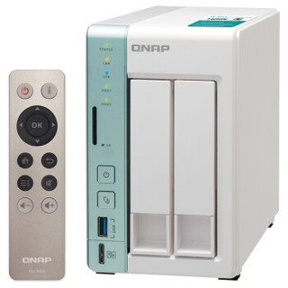 QNAP 威联通 TS-251A 2盘位NAS（赛扬N3060、2GB）