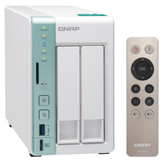 QNAP 威联通 TS-251A 2盘位NAS（赛扬N3060、2GB）