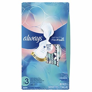 Always Size 3 Extra Heavy Flow Absorbency 28片*3包*2件