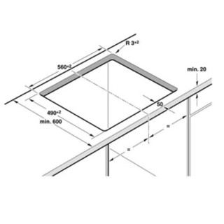 BOSCH 博世 PKE611B17E 嵌入式 四眼电陶炉