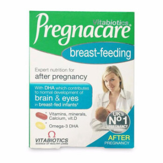  Vitabiotics Pregnacare 哺乳期营养复合维生素+鱼油DHA 4盒装