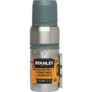 STANLEY 史丹利 Mountain Vacuum 户外真空保温壶+咖啡压滤烹饪套组 1L