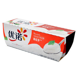 Yolplait 优诺 果层多 风味酸乳 原味 100g*3盒