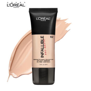 L‘OREAL PARIS 巴黎欧莱雅 Infallible 24H-Matte Mattifying 控油粉底液