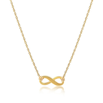 dogearedreminders系列无限镀金吊饰项链