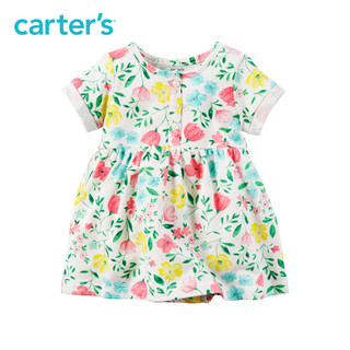 Carter‘s 121H128 女婴碎花连衣裙 2件套装