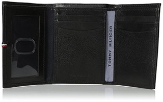 TOMMY HILFIGER Trifold Billfold 男款真皮钱包