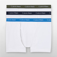 Calvin Klein 凯文克莱 男士弹力四角CK内裤 3条装 