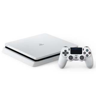 SONY 索尼 PlayStation 4 Slim 游戏机 PlayStation 4 Slim+《最终幻想》1TB 白色