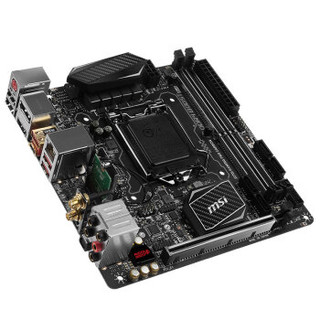 msi 微星 Z270I GAMING PRO CARBON AC 主板（Intel Z270/LGA 1151）