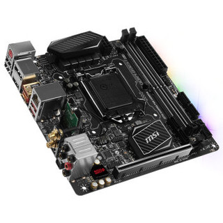 msi 微星 Z270I GAMING PRO CARBON AC 主板（Intel Z270/LGA 1151）