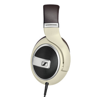 SENNHEISER 森海塞尔 HD599 耳罩式头戴式动圈耳机 象牙白/自然棕 3.5mm/6.3mm