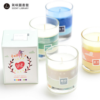 SCENT LIBRARY 气味图书馆 玻璃杯香薰蜡烛