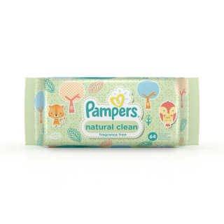 Pampers 帮宝适 自然纯净系列 婴儿湿巾 64片 