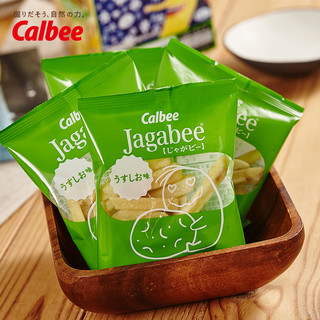 Calbee 薯条三兄弟 (酱油味+淡盐味、90g*6盒)