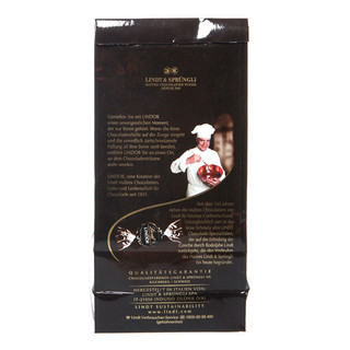 Lindt 瑞士莲 Lindor 60%可可软心黑巧克力球 136g*2袋 