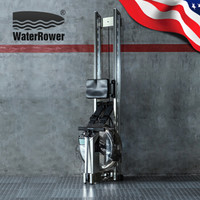 WaterRower 沃特罗伦 S1 不锈钢拉丝款 水阻划船机/划船器 WR400S4