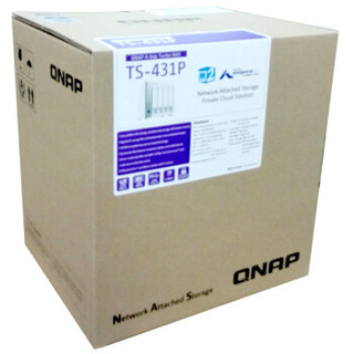 QNAP 威联通 TS-431P 4盘位NAS (AL212、1GB）