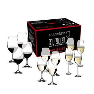 Riedel 醴铎 至爱系列香槟白红葡萄酒杯礼盒装 12只