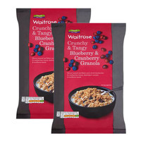 Waitrose 蔓越莓蓝莓营养早餐水果麦片 1000g