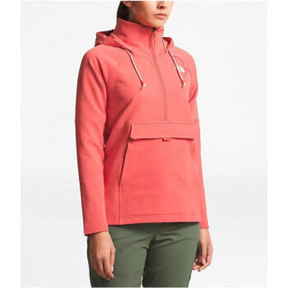 THE NORTH FACE 北面 2UEM 女款防风保暖帽衫 NF0A3SPA 珊瑚红 L