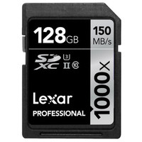Lexar 雷克沙 Professional 1000x SDXC存储卡 128G