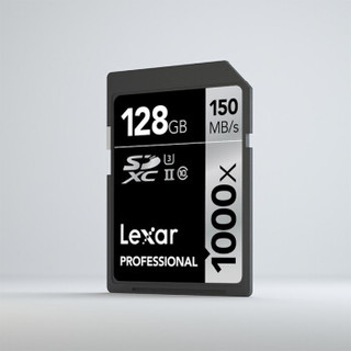 Lexar 雷克沙 Professional 1000x SDXC存储卡 128G