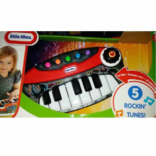 小泰克 凯知乐 小泰克littletikes儿童电子琴玩具可弹奏女孩吉他键盘