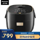  松下（Panasonic）电饭煲 SR-AC071-K 2.1L（对应日标0.7L）IH电磁加热 迷你智能 电饭锅 *4件　