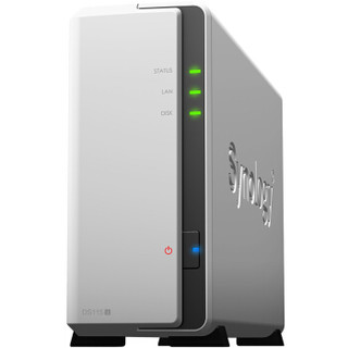 Synology 群晖 DS115j 单盘位NAS 网络存储服务器 