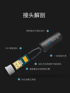 FIBBR 菲伯尔 HDMI2.0版连接线