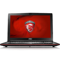 msi 微星 GP62MVR 6RF-215CN 15.6英寸游戏本（i7-6700HQ、8GB、256GB SSD+1TB HDD、GTX 1060）