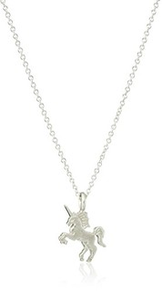 Dogeared Life Is Magical-Unicorn Necklace  独角兽吊坠项链*2个 16英寸