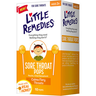 LITTLE REMEDIES 儿童蜂蜜棒棒 10支