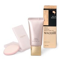 SHISEIDO 资生堂 无瑕保湿粉底液+粉扑 SPF25 PA++ 30g OC10自然白