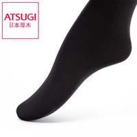 Atsugi 厚木 TL1051 吸湿发热180D连裤袜 三双装 黑色