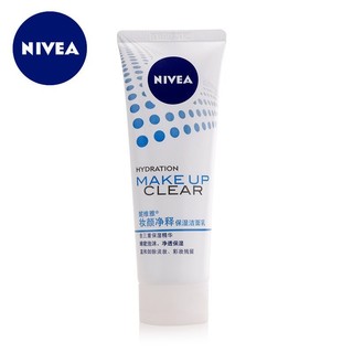 NIVEA 妮维雅 妆颜净释保湿洁面乳 100ml