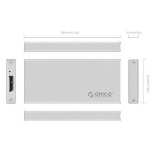 ORICO MSA-U3 MSATA USB 3.0 移动硬盘盒